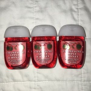 Three pack of Bath and Body Works Hand Sanitizer